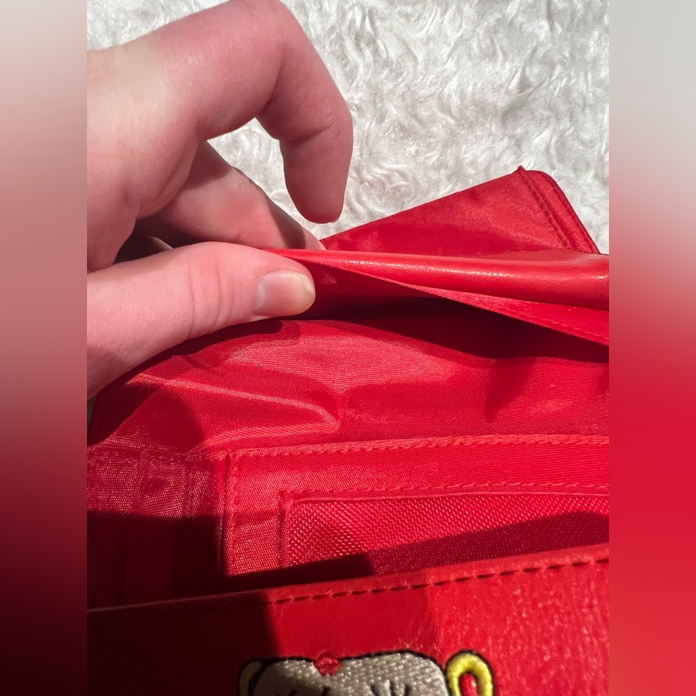🎨Hand painted Betty boop embroidered Red Wallet vintage retro 00’s - Picture 8 of 9